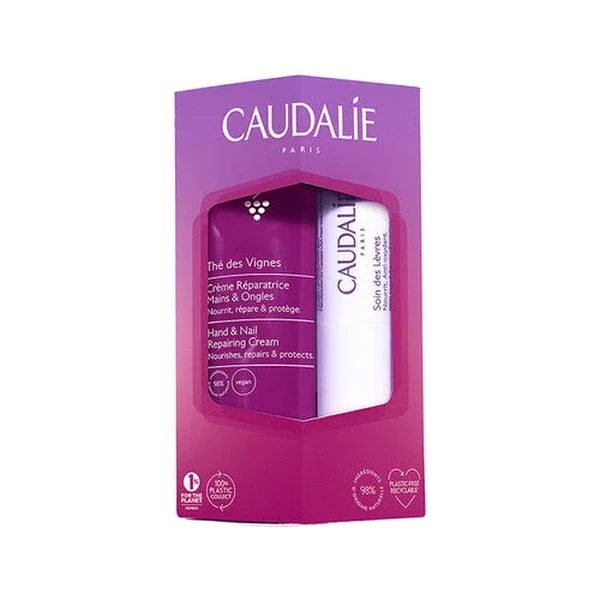 Caudalie Des Vignes Hand & Lip Care Set - Nourishing Duo