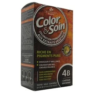 Color And Soin Hair Dye 4 b Brown Chestnut