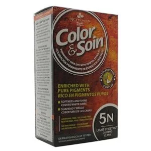 Color And Soin Hair Dye 5 n - Sunlight Chestnut