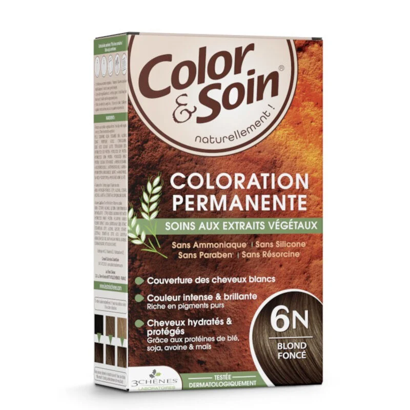 Color and Soin Hair Color 6N Dark Blonde Charm