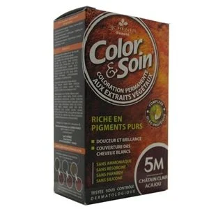 Color and Soin Hair Color 5M Light Mahogany Chestnut