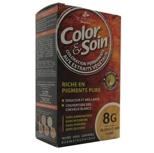 Color And Soin Hair Dye 8 g Light Copper Blonde