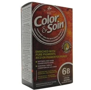 Color and Soin Hair Dye 6B Cocoa Coffee