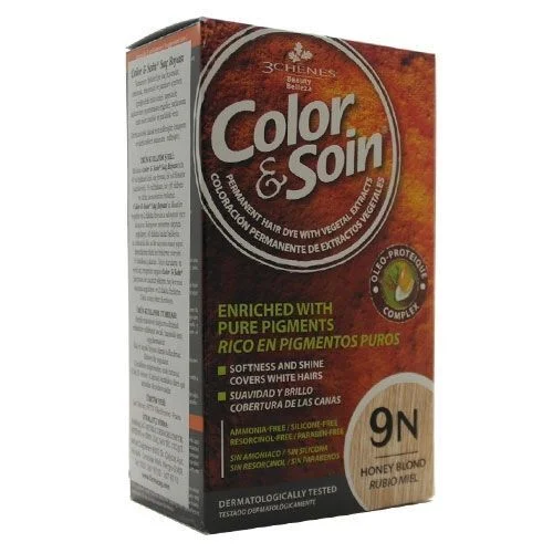 Color and Soin Hair Color 9N Honey Blonde