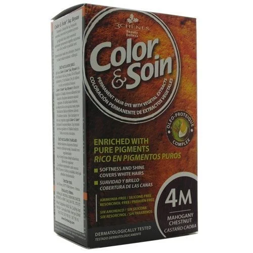 Color and Soin Hair Color 4M Mahogany Chestnut
