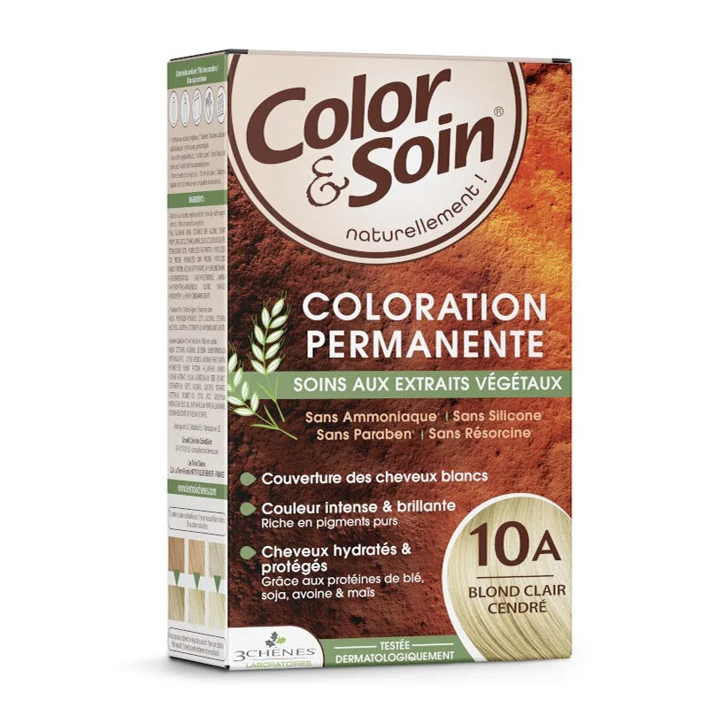 Color and Soin Hair Color 10A Light Blonde Allure