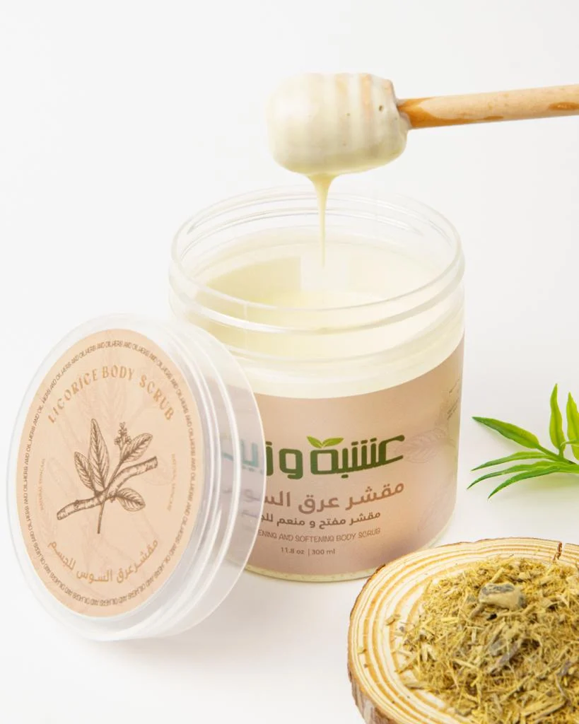 Herb and Oil مقشر عرق السوس من عشبة وزيت 300 مل