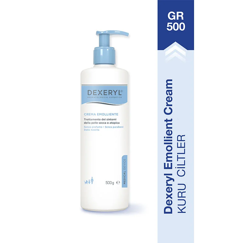 Dexeryl Emollient-Creme 500g - Tiefenfeuchtigkeitspflege