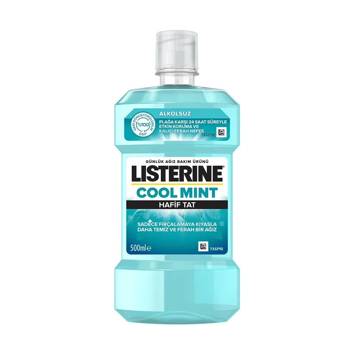 Listerine Cool Mint Light Mint Oral Care Product 500 ml