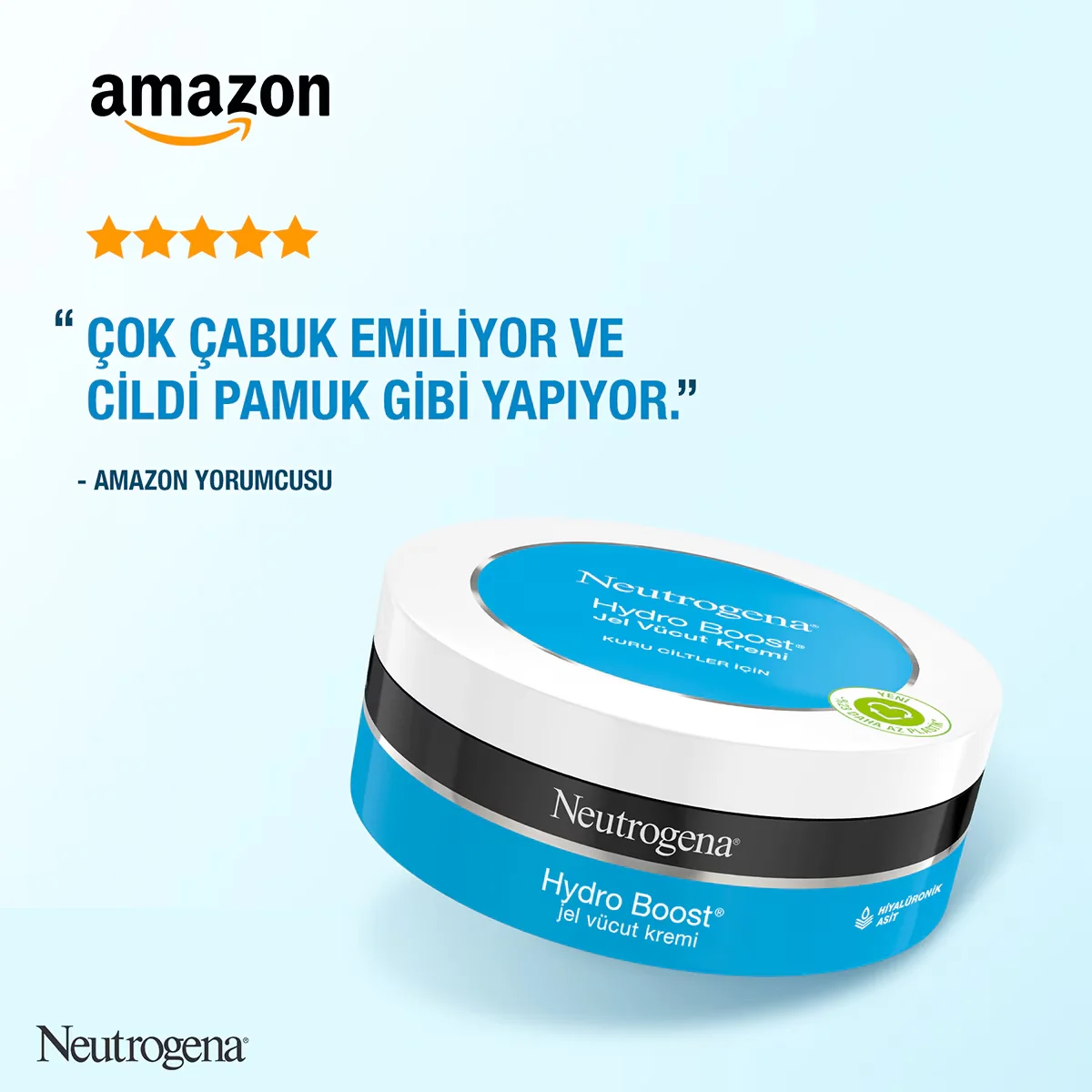Neutrogena Hydro Boost Gel Body Cream for Dry Skin 200 ml