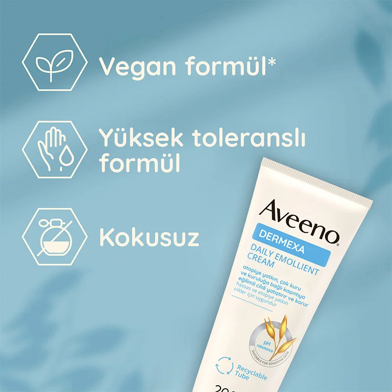 Aveeno Dermexa Tägliche Emollient-Creme 200ml