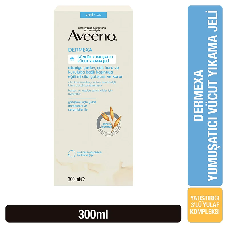 Aveeno Dermexa Emollient Duschgel 300ml