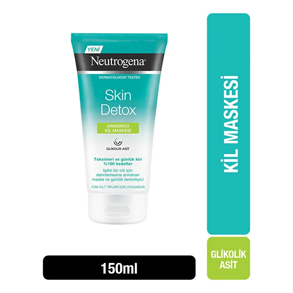Neutrogena قناع الطين المنقي من نيتروجينا سكين ديتوكس 150 مل