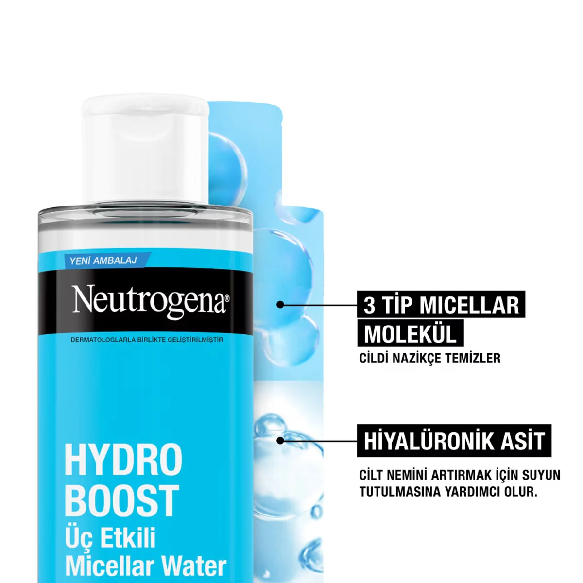 Мицеллярная вода Neutrogena Hydro Boost Тройное действие 400 мл