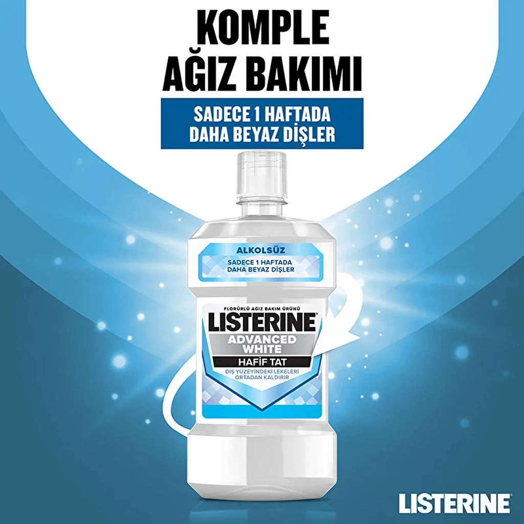 Listerine Advanced White Light Taste 500 ml