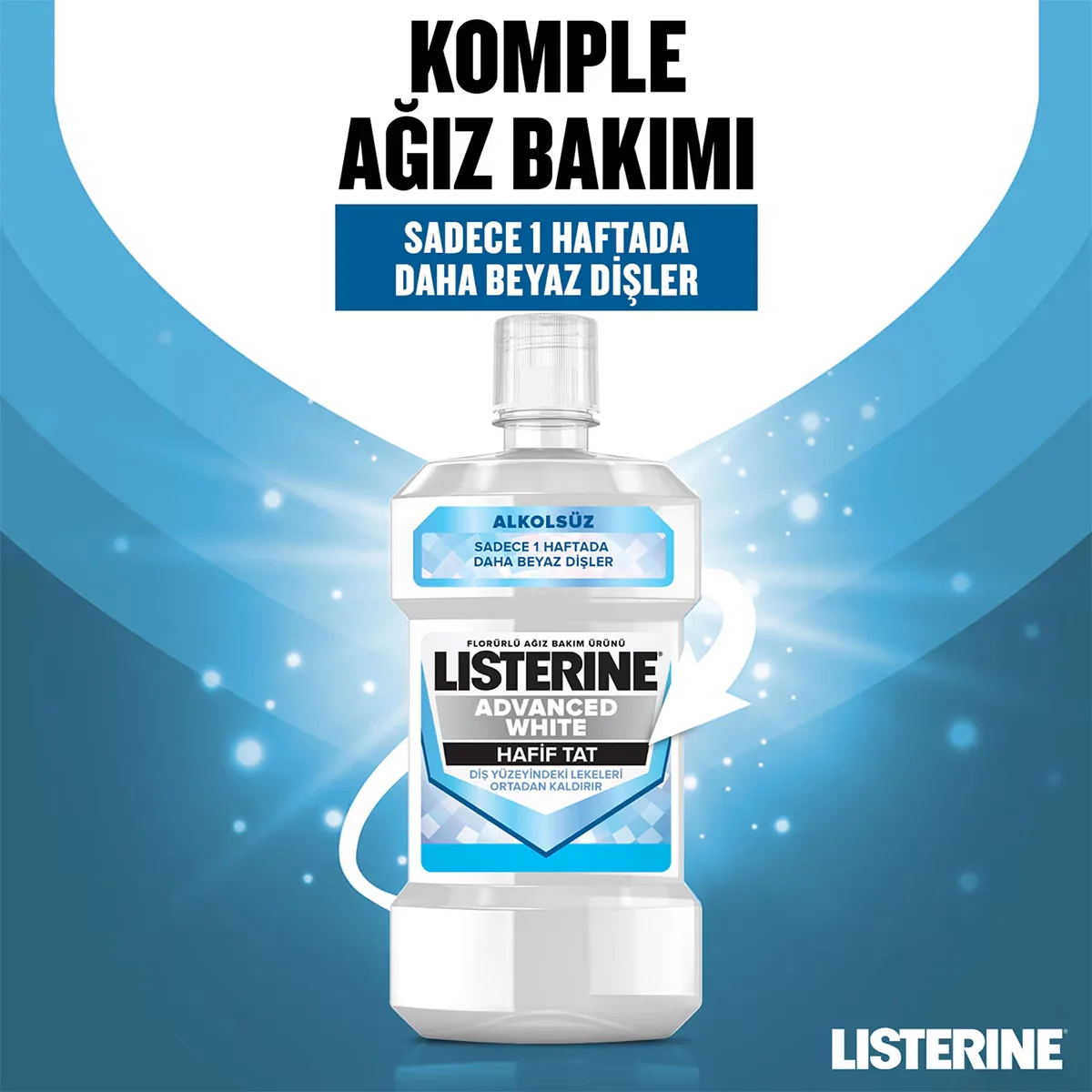 Listerine Advanced White Light Taste 500 ml