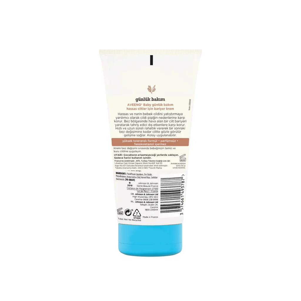Aveeno Baby For Sensitive Skin Barrier Cream 100 ml