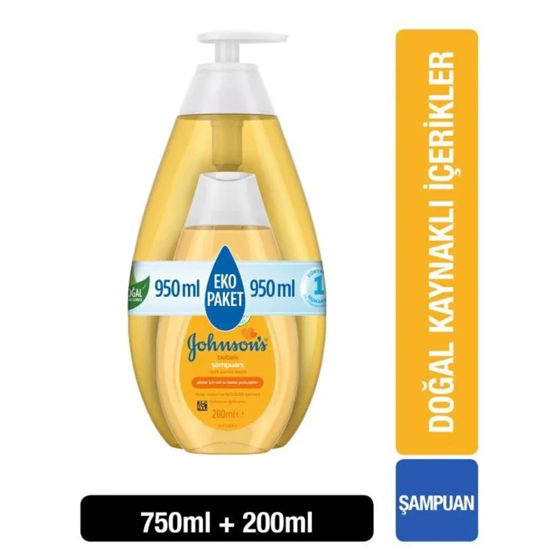 Erleben Sie tränenfreies Baden: Johnsons Baby Shampoo