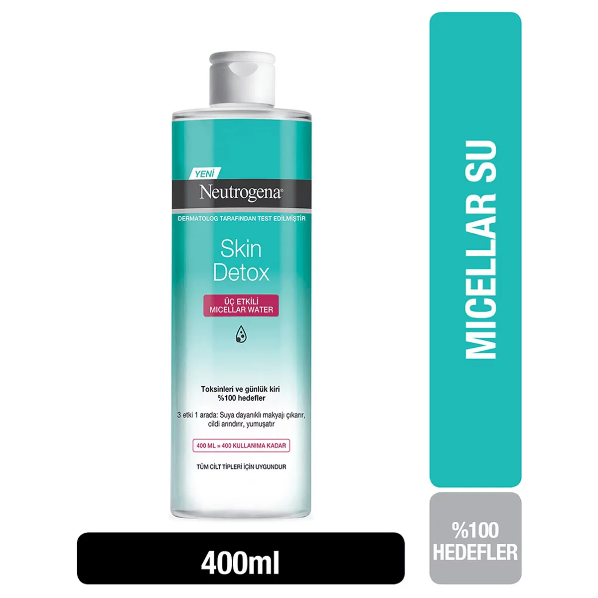 Neutrogena Skin Detox Triple Action Mizellenwasser 400ml