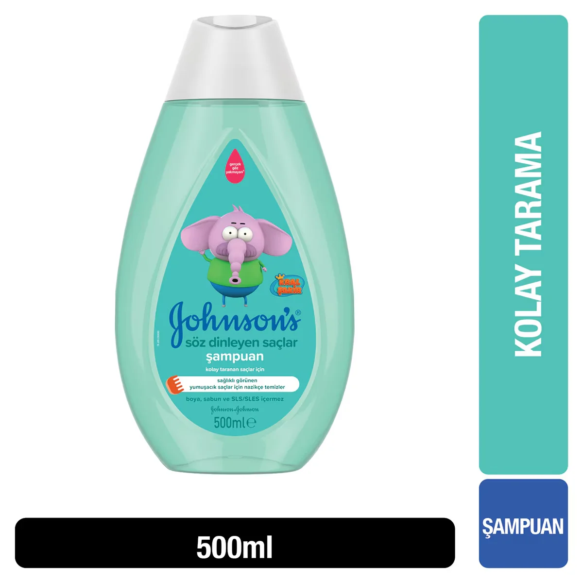 Johnsons Baby Kral Şakir No More Tears Shampoo 500 ml