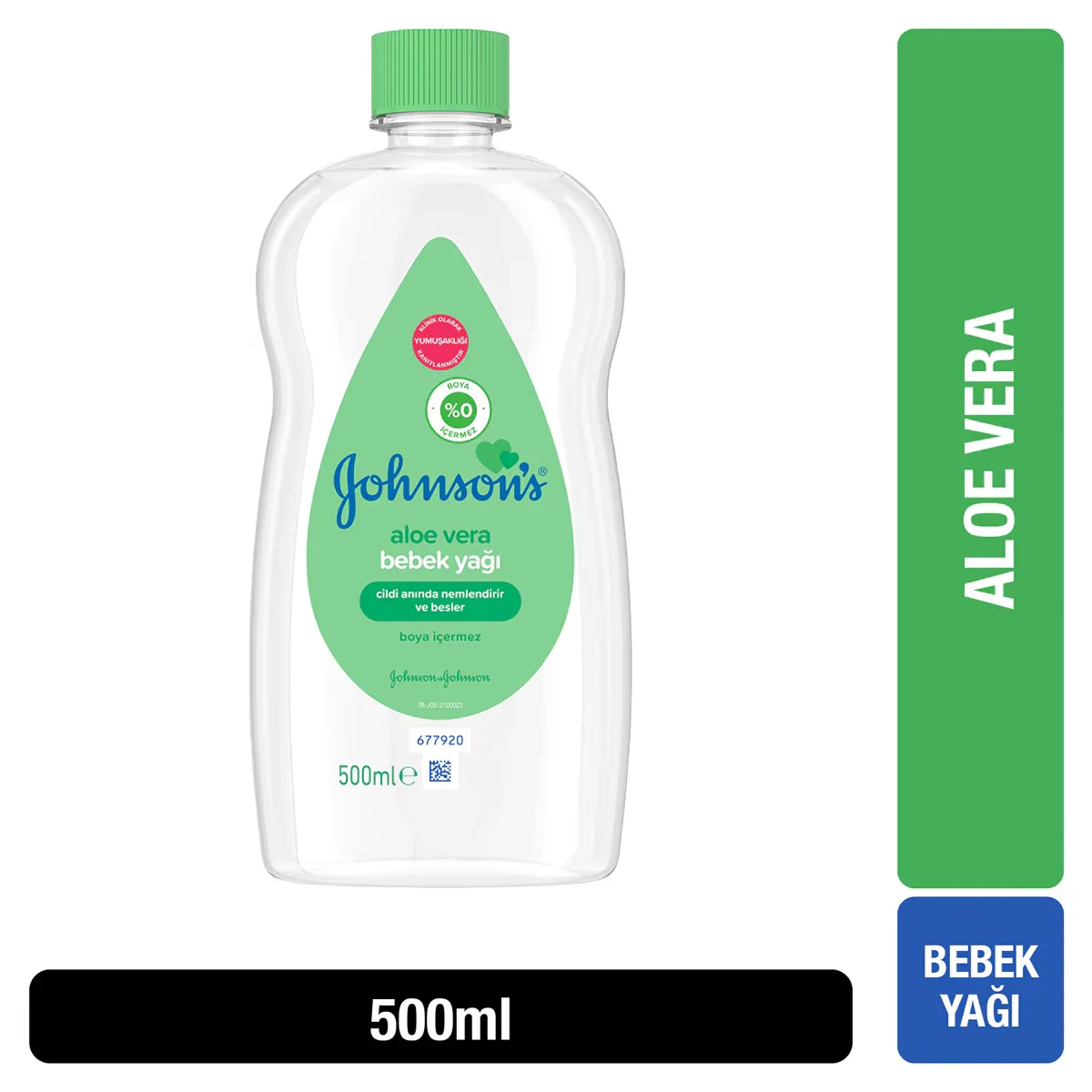 Johnson's Baby Baby Oil Aloe Vera 500 ml