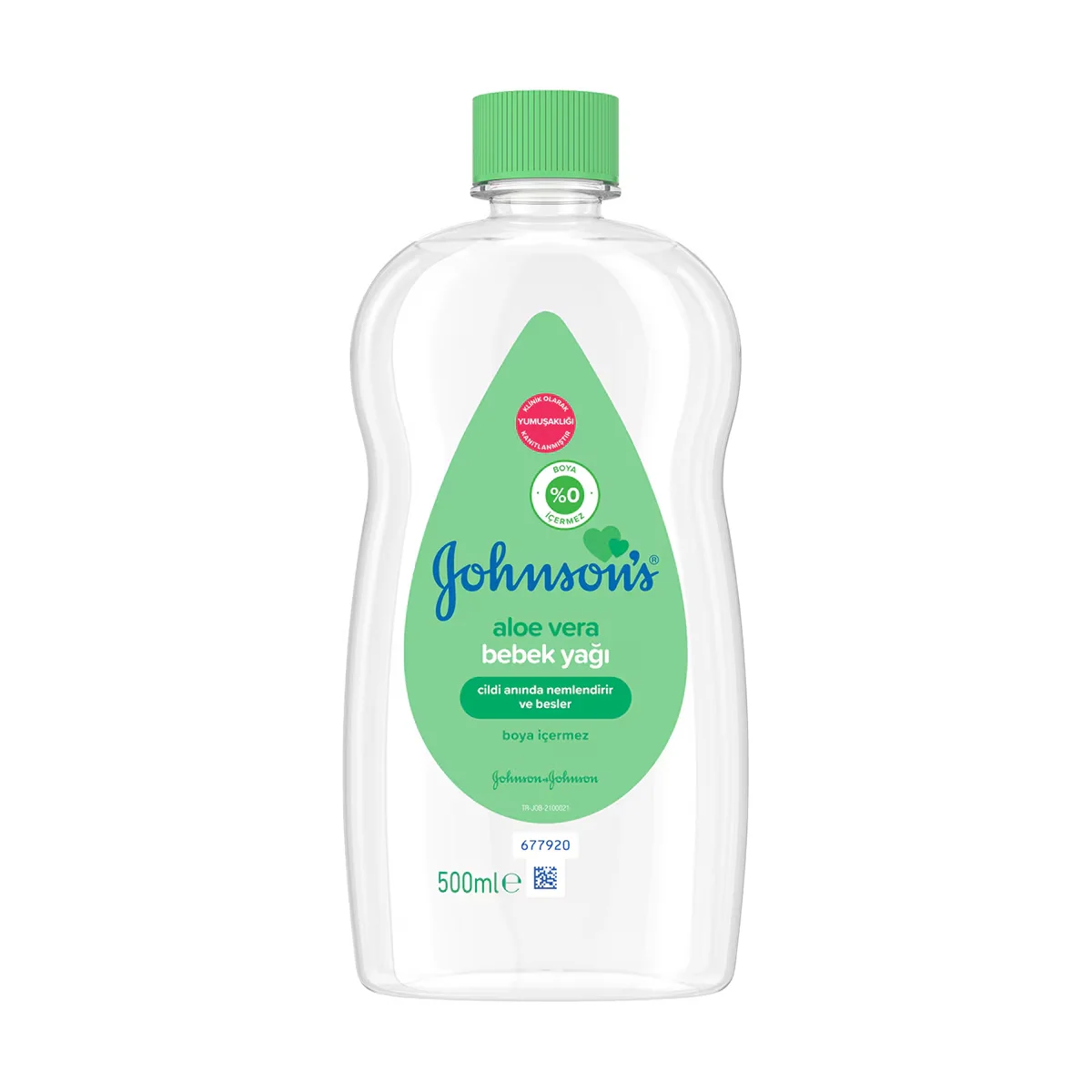 Johnson's Baby Baby Oil Aloe Vera 500 ml