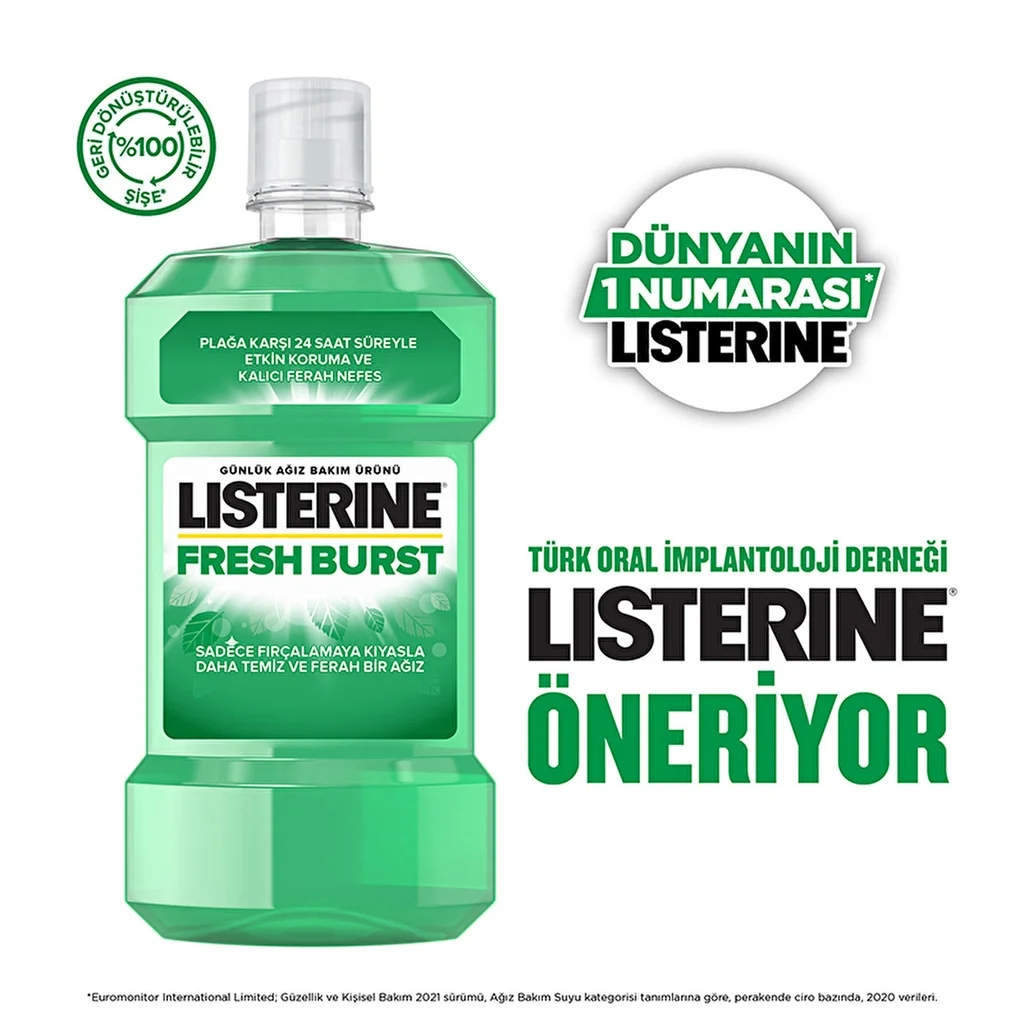 Листерин Фреш Бёрст 500 мл от Listerine