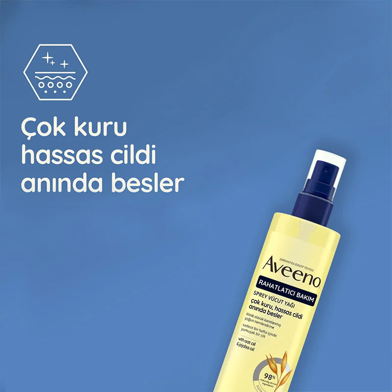 زيت جسم بخاخ 200 مل من أفينو Aveeno