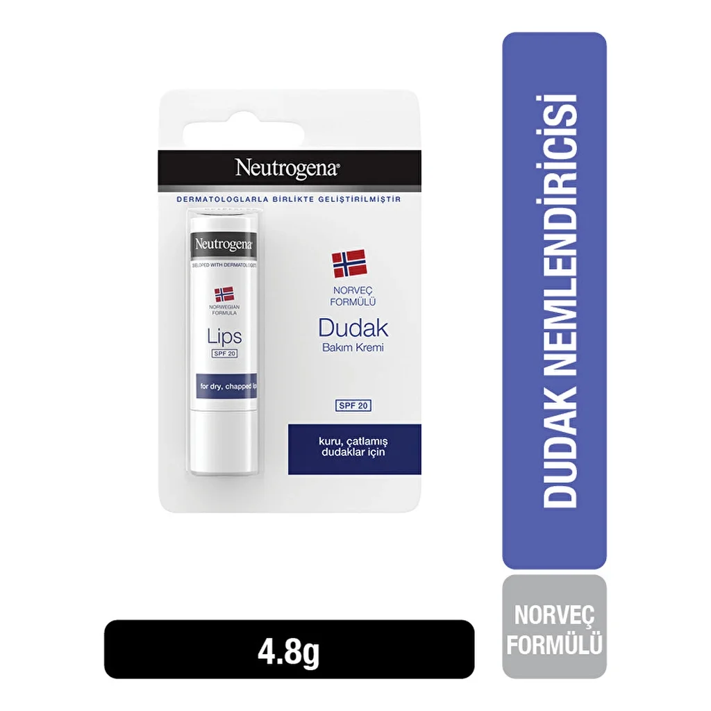 Мгновенно смягчите и защитите губы с Neutrogena SPF 20