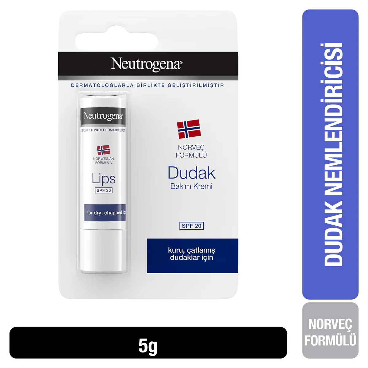 Мгновенно смягчите и защитите губы с Neutrogena SPF 20