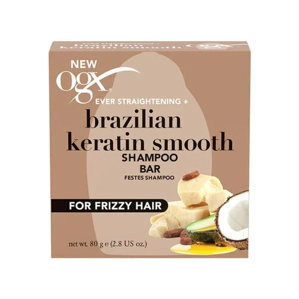 Ogx Brazilian Keratin Smooth Shampoo Bar 80 g