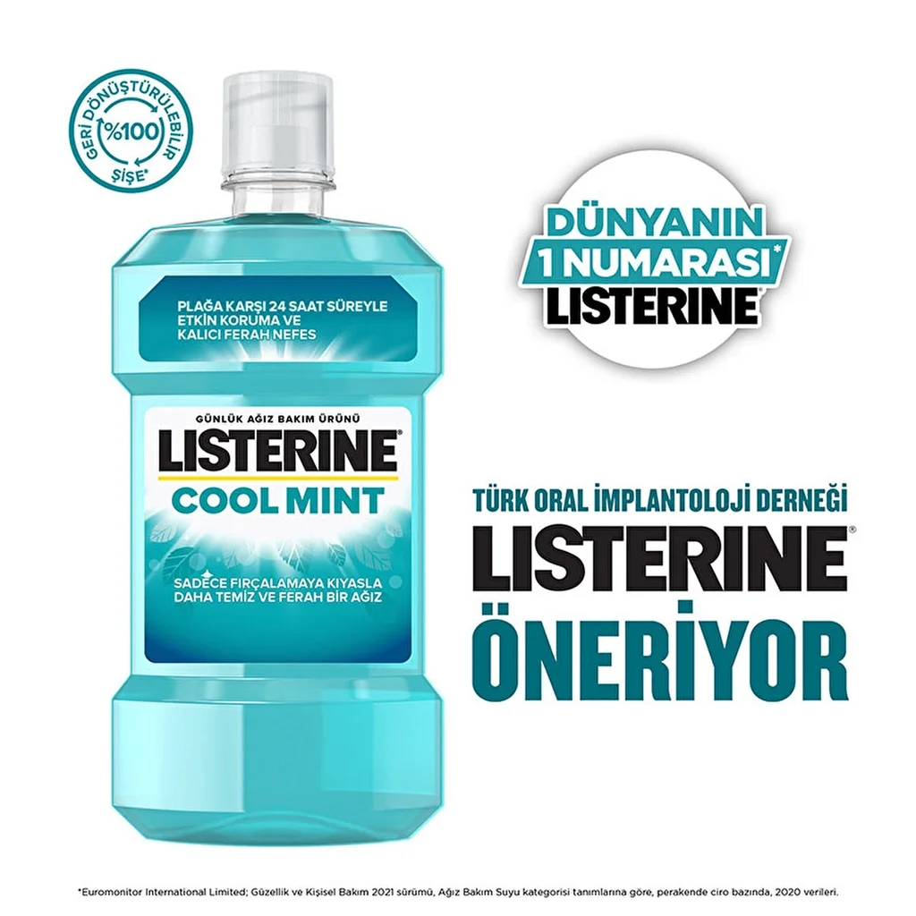 Listerine Cool Mint Mundspülung 1000ml