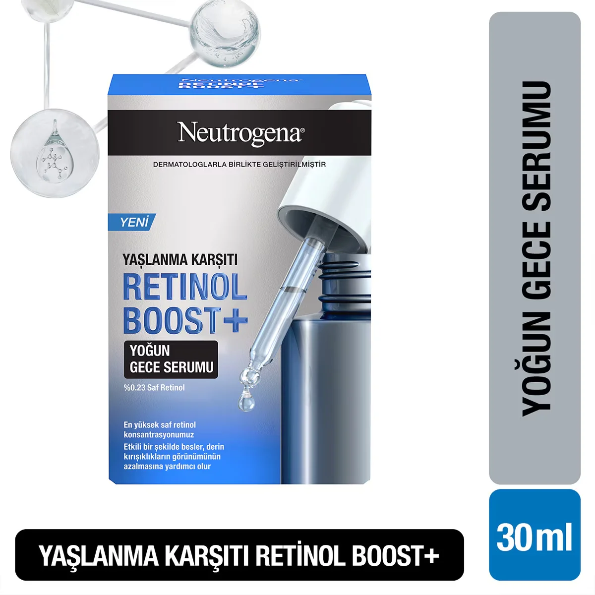 Ночной сыворотка с ретинолом Neutrogena Boost+ 30 мл