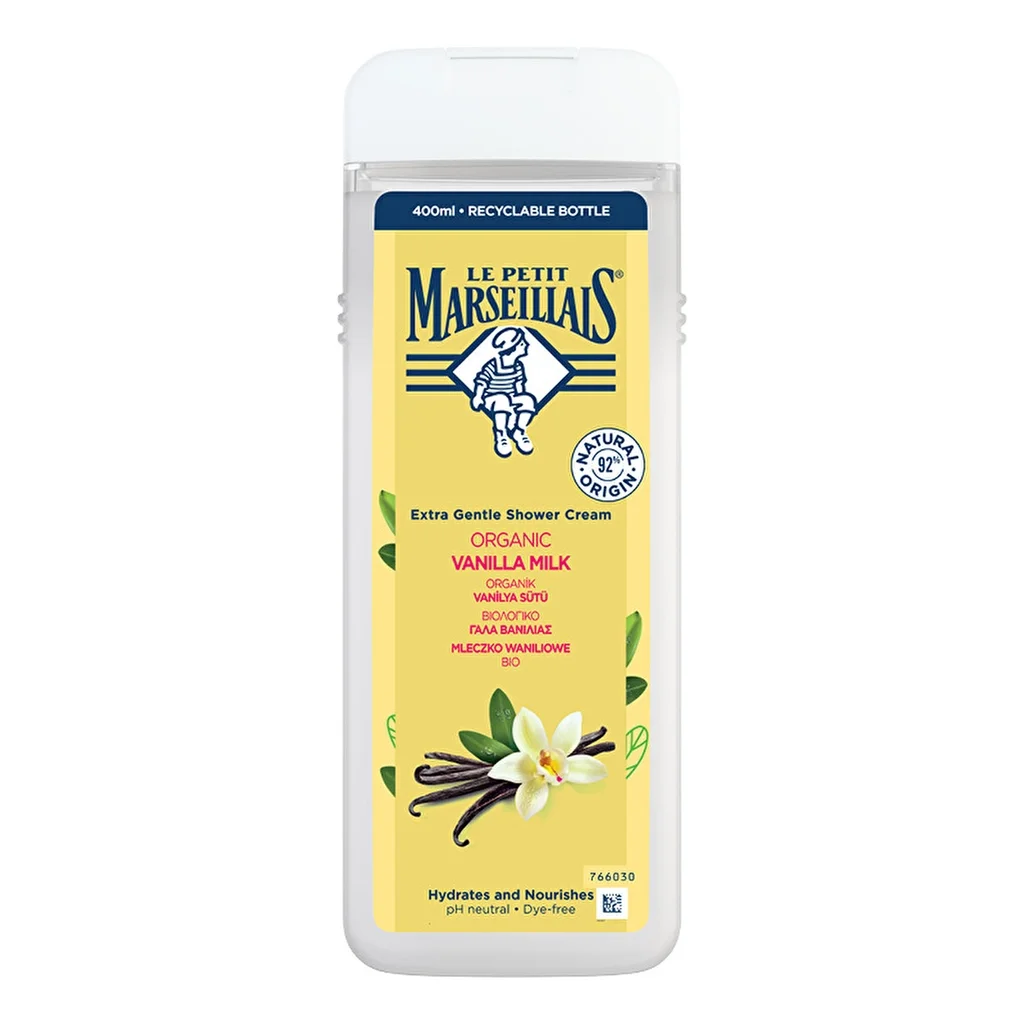 Le Petit Marseillais Duschgel mit Bio-Vanillemilch 400ml