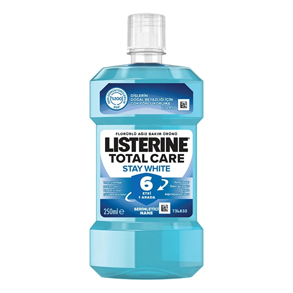 Обретите белизну и свежесть с Listerine Total Care Stay Whit