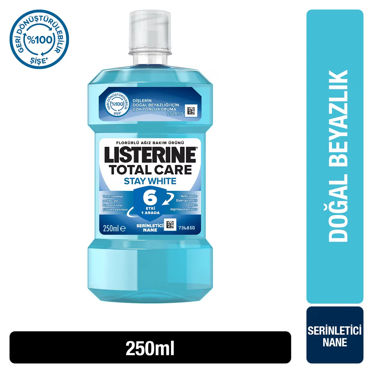 Обретите белизну и свежесть с Listerine Total Care Stay Whit