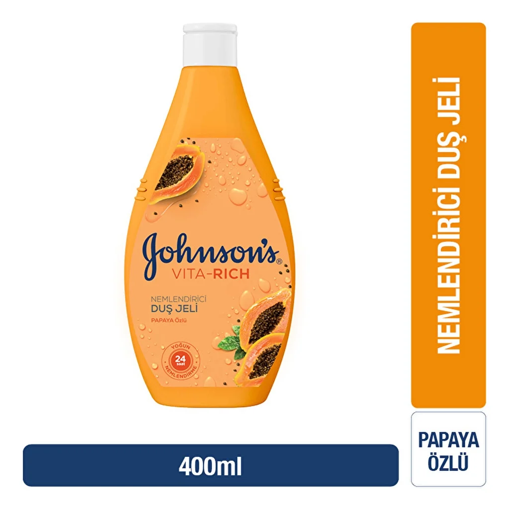 Гель для душа Johnson's Вита-Рич с папайей увлажняющий 400 мл