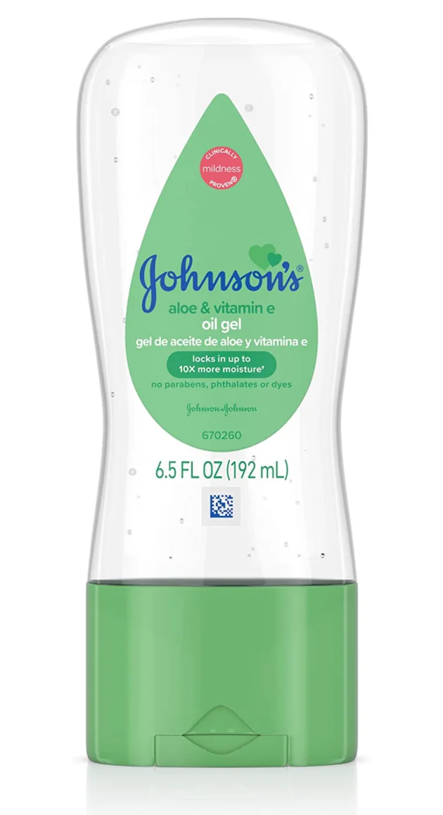 Johnson Aloe Vera and Vitamin E Gel Oil - 200 ml