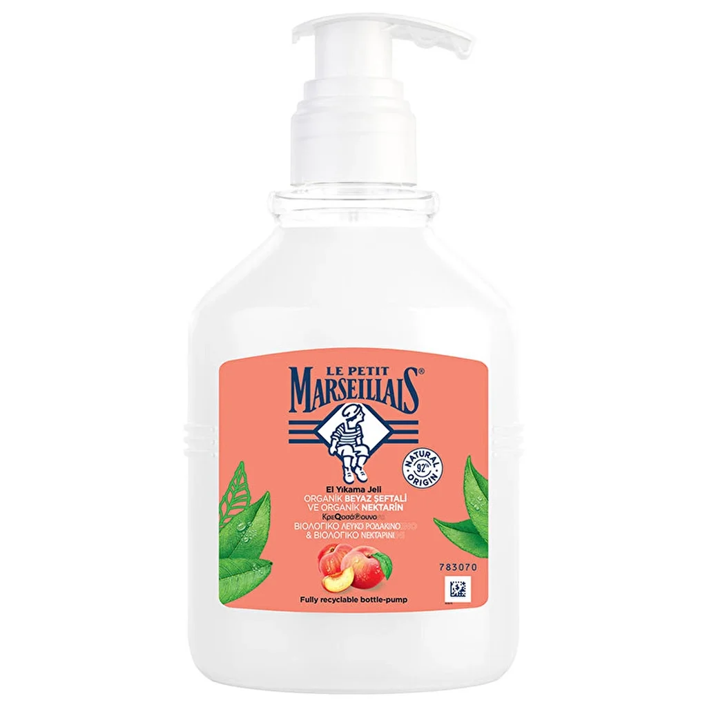 Жидкое мыло Organic Белый персик и Нектарин 500 мл от Le Petit Marseillais