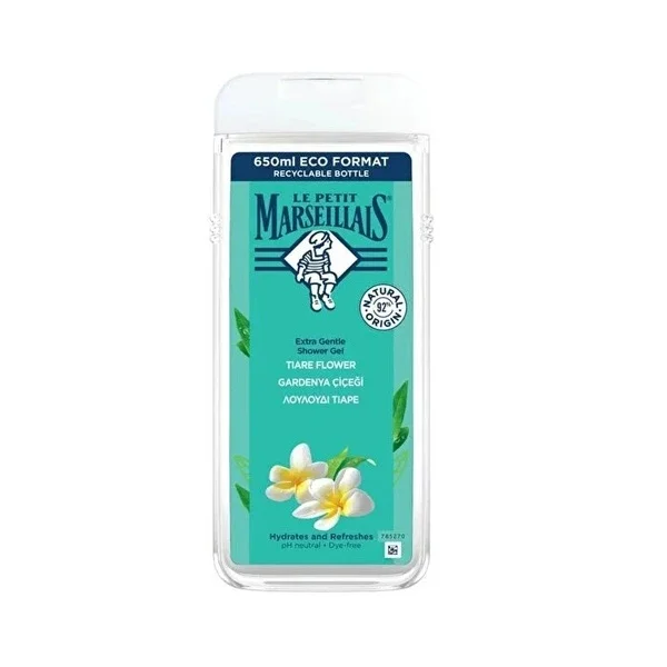 Le Petit Marseillais Shower Gel Gardenia Flower 650 ml