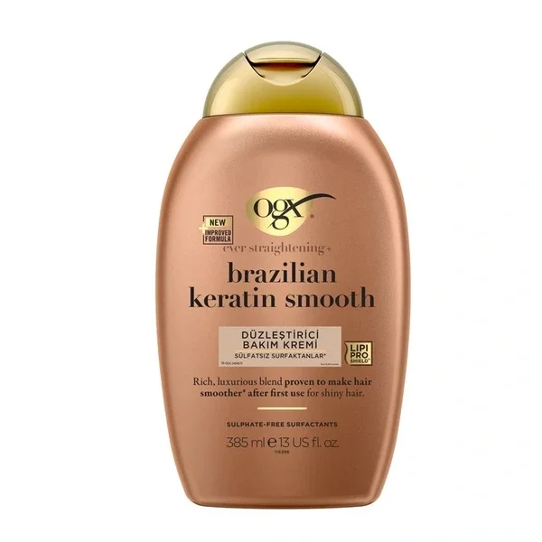 Ogx Straightening Brazilian Keratin Hair Care Cream 385 ml