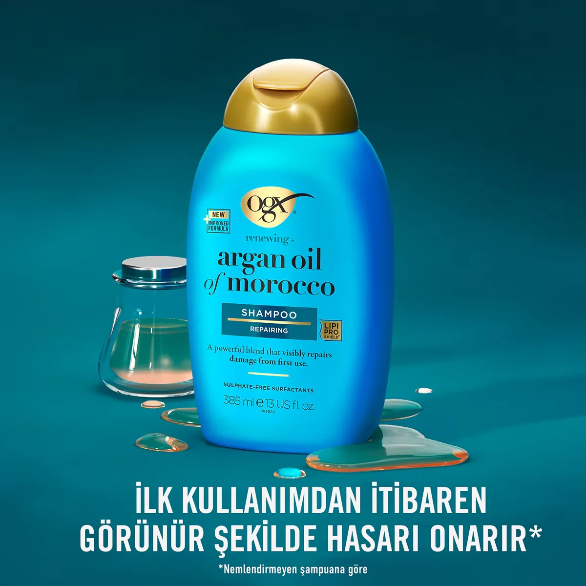 Ogx Extra Strong Moisturizing And Revitalizing Argan Oil Of Morocco Shampoo 385 ml