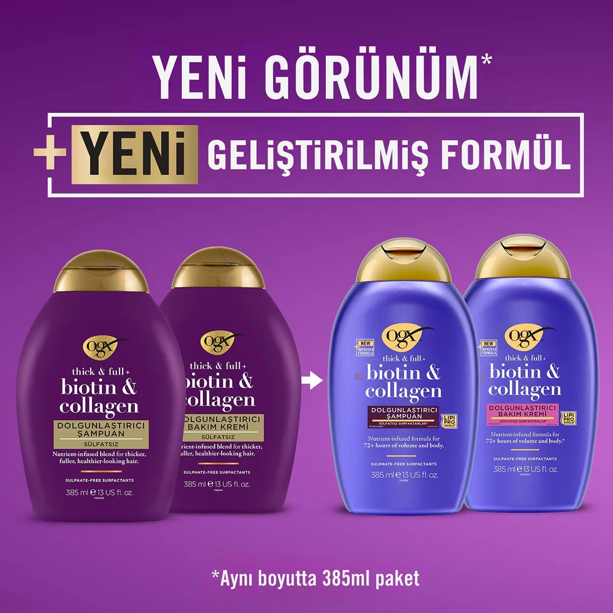 Ogx Hair Conditioner Biotin&amp;Collagen 385ml