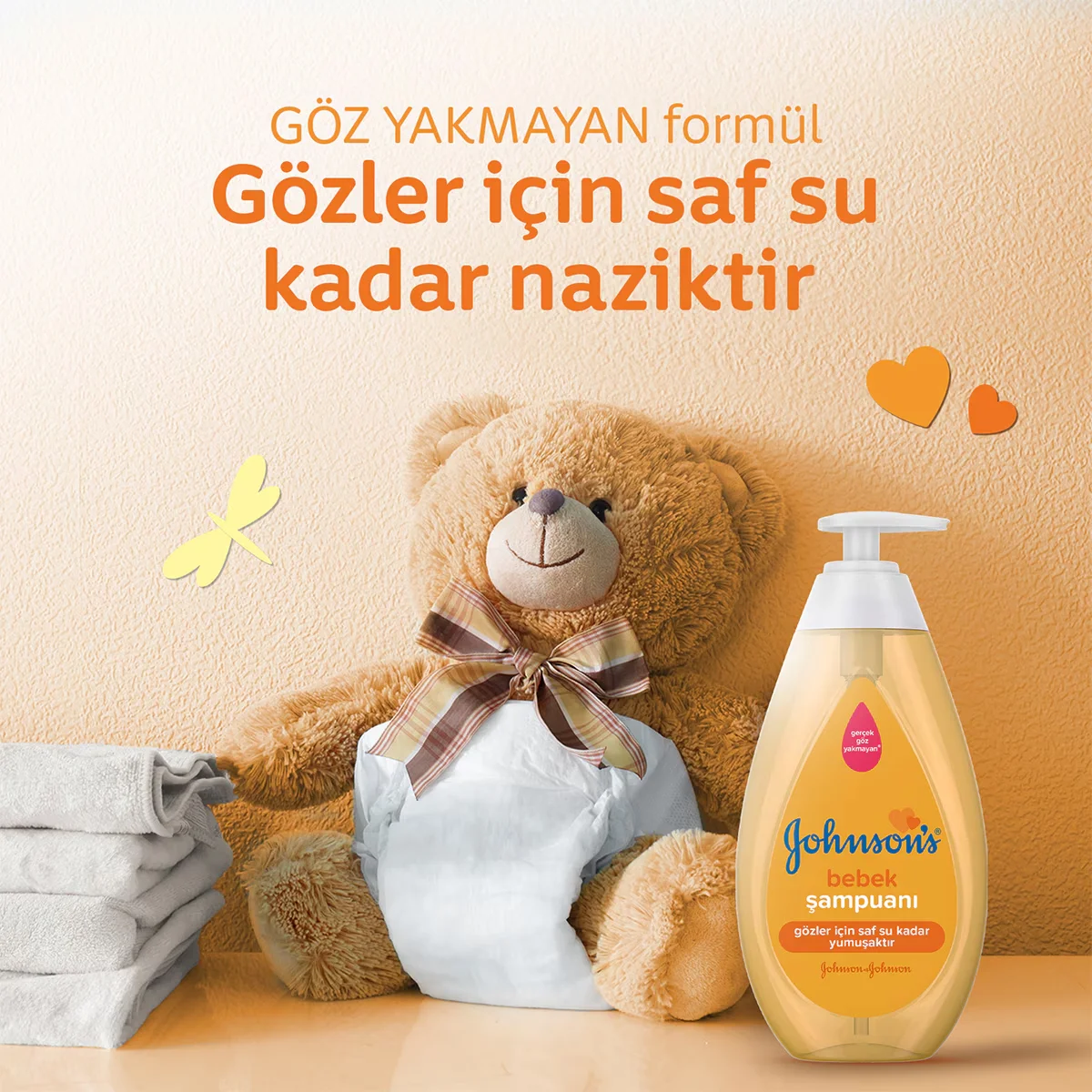 Обеспечьте нежное купание без слез с Johnsons Baby Шампунем