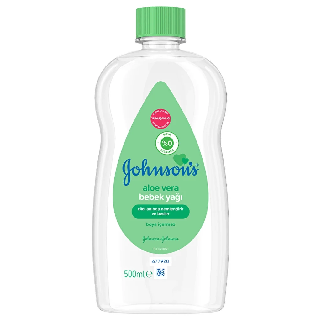 Johnson's Baby Aloe Vera Baby Oil 500 ml