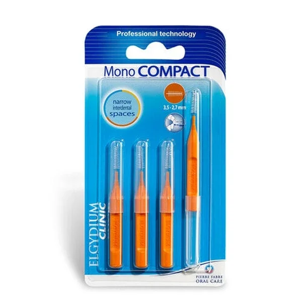 Pierre Fabre Oral Care Elgydium Clinic Monocompact Orange Interdental Brush