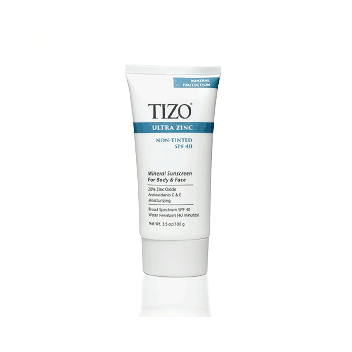 Tizo Ultra Zinc Non-Tinted Mineral Sunscreen SPF 40 100g