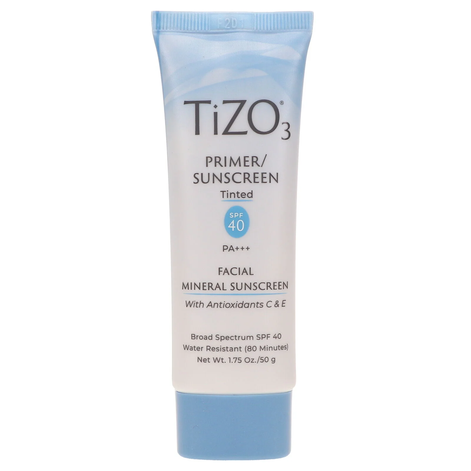 Tizo Primer Sunscreen Tinted Spf 40 50 g