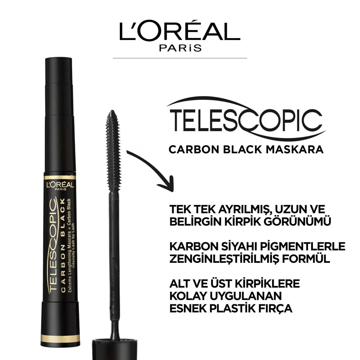 L'Oréal Paris Telescopic Extra Black Mascara 8 ml