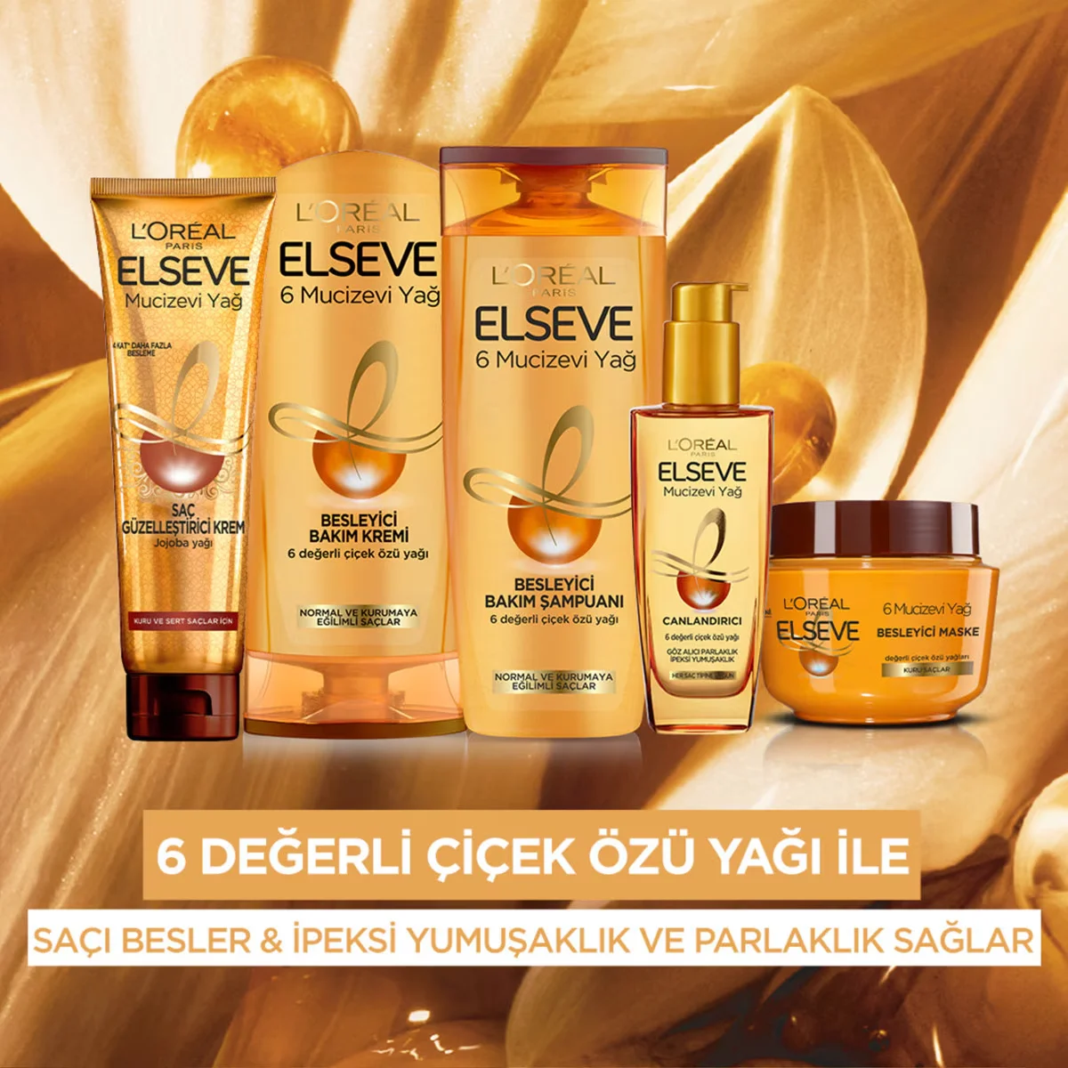 L'Oréal Paris Elseve Miraculous Oil Hair Beautifying Cream 150 ml